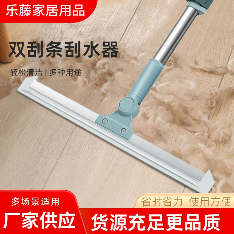 Волшебная щетка-скребок с силиконовой насадкой для мытья полов, ванной, туалета, удаления волос, чистящий инструмент