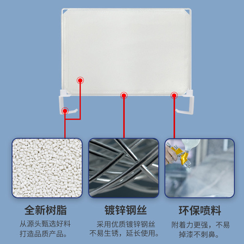 Shelf separator, barrier, clothing, medicine, shelf isolation, Cainiao Station, express delivery, shelf separator, separator screen