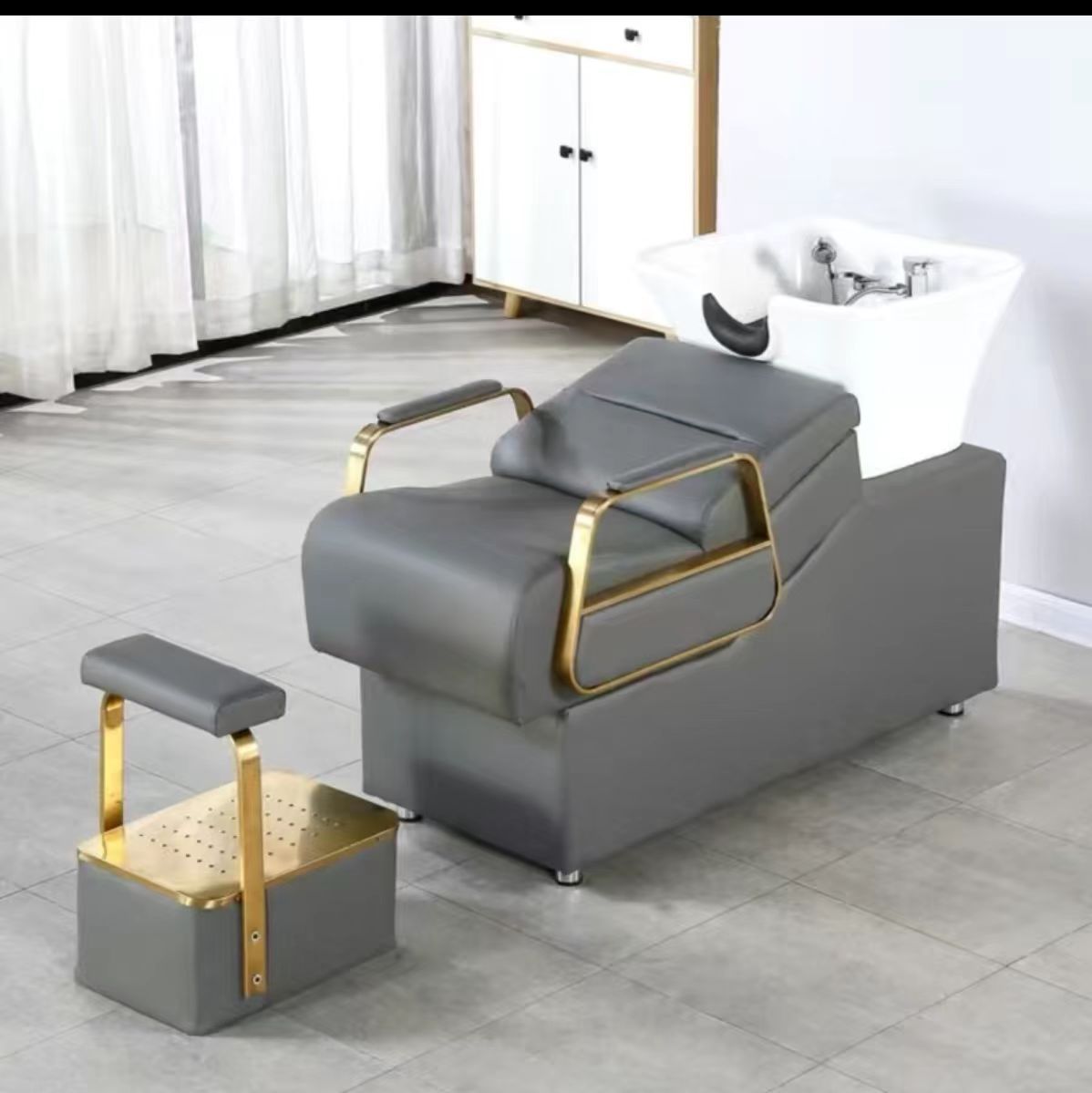 Pisos altos de oro gris