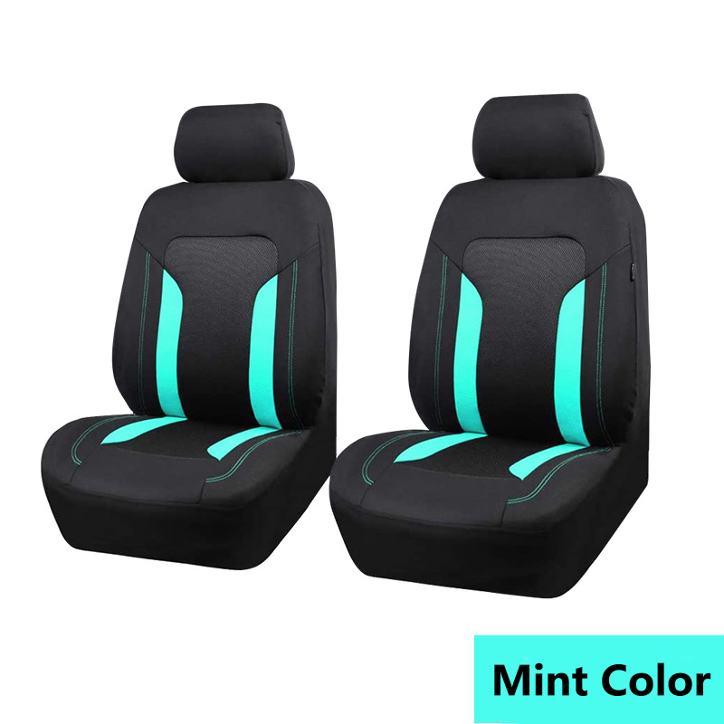 Half set of car seat covers, universal for all seasons, cross-border platform foreign trade mesh seat cushion cover, anti-dirt protective seat cover for car
