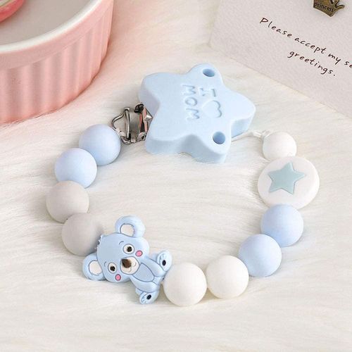 Baby Supplies Silicone Pacifier Chain Koala Cartoon Silicone Toy Bite Teething Chain New Style for Export 