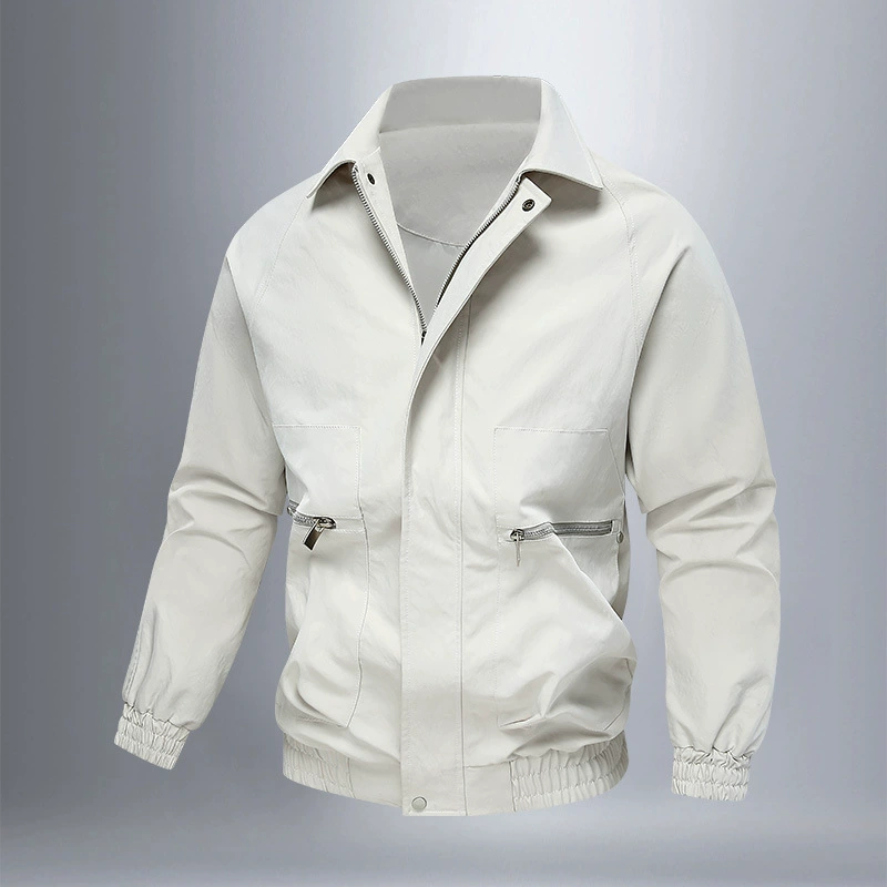 Men's retro spring jacket for leisure, oversize, high-quality style