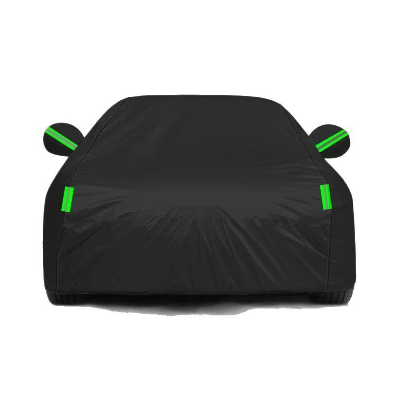 190t Four-Season Universal Car Cover, Thickened Oxford Cloth, Sun-Proof and Rain-Proof Full Cover, Heat-Insulating Car Sunshade