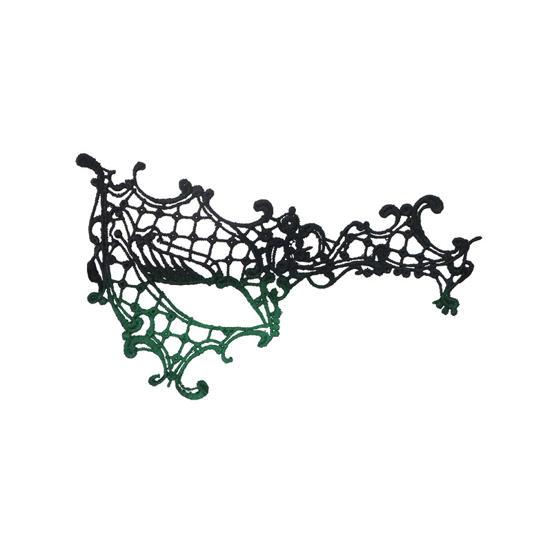 Máscara de Encaje Sexy para Carnaval, Accesorios de Halloween, Maquillaje para Actuaciones, Fiesta de Baile de Navidad, Media Máscara para Mujer