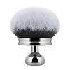 Silver white peak hair mushroom head