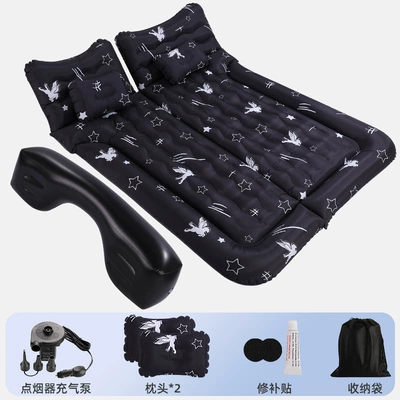 Vehicle-mounted inflatable bed Inflatable Bed Off-road Vehicle Trunk - suv-trunk-rear-seat-oxford-black-with-long-pier