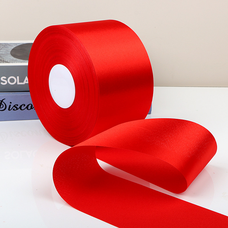 Cinta roja Cinta embalaje de regalo cinta de hornear boda Cinta Roja cinta Cinta Roja coche Cinta Roja tira de tela