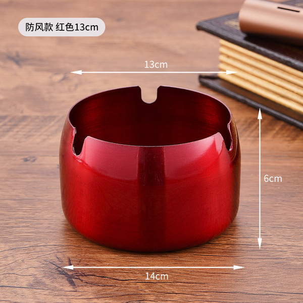 windproof ashtray stainless steel for hotel for commercial use