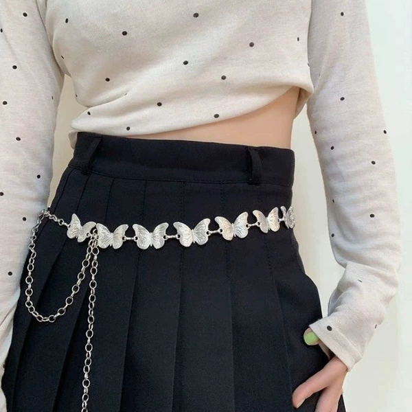 【ZS--008】Plain butterfly--Silver