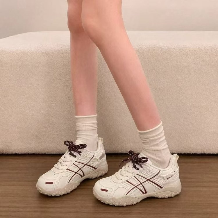 2026 nuevos zapatos deportivos casuales de verano, zapatos de papá, zapatos blancos dulces