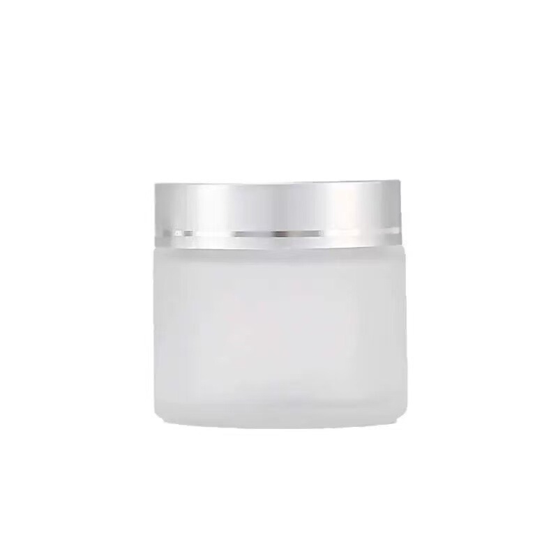 蒙砂玻璃膏霜瓶50g面霜瓶30g眼霜瓶蒙砂面膜罐化妆品分装瓶批发|undefined