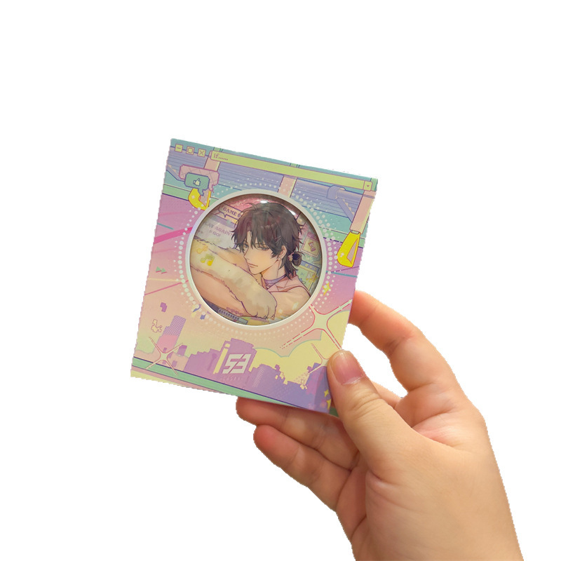 正規認定「猫耳FM」LASERパスマン天才ブリキバッジアニメ谷子二次元周辺機器|undefined