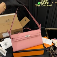 跨境包包女2025新款 H家爱马凯莉经典一代横板手提包 单肩斜跨包