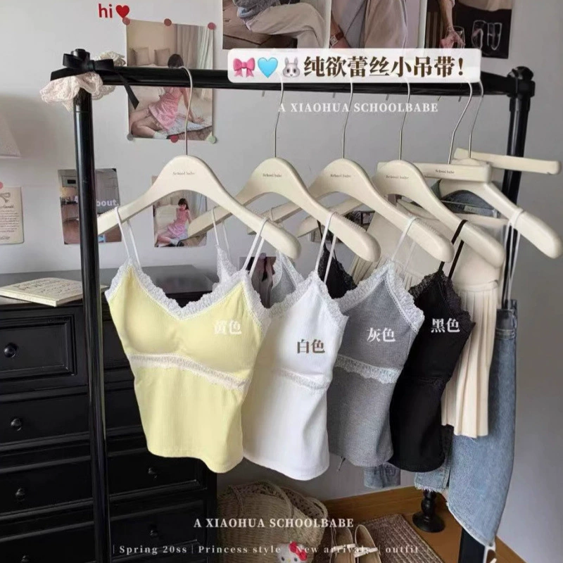 Весенне-летний новый сексуальный кружевной топ с v-образным вырезом и нишевым дизайном, утягивающий топ в стиле чистой страсти