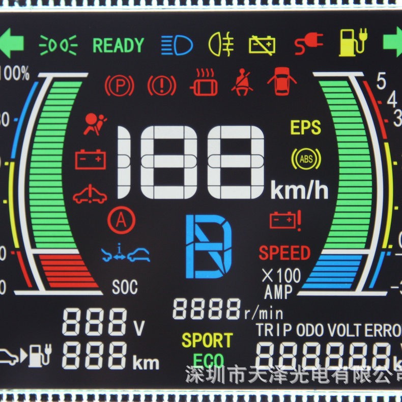 LCD��ʾ������ �ڵװ���LCDҺ���� LCD��ɫҺ����