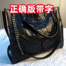 shopping新款杨树林niki包包真皮女包单肩斜挎包托特包鞋靴女包