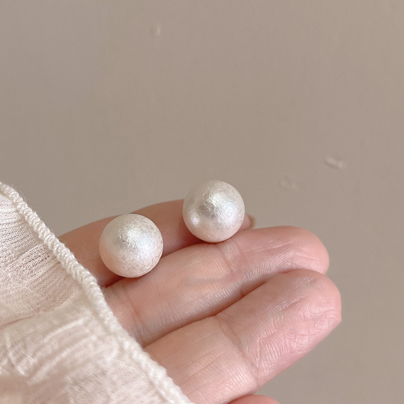 45#（12mm）珍珠耳钉