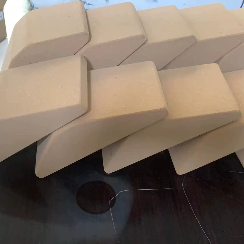 Фитнес-кирпич высокой плотности с мелкими частицами Пробковый треугольник для йоги