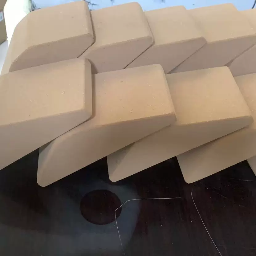 健身高密度细颗粒软木三角瑜伽砖