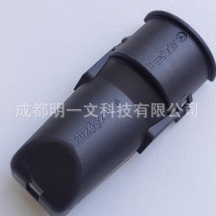 现货2112452-1线夹TE泰科 22mm间距 材质为PA GF 黑色全新原装