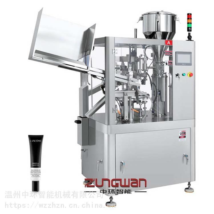全自动乳膏灌装封尾机 全自动软膏灌装 药品定量充填