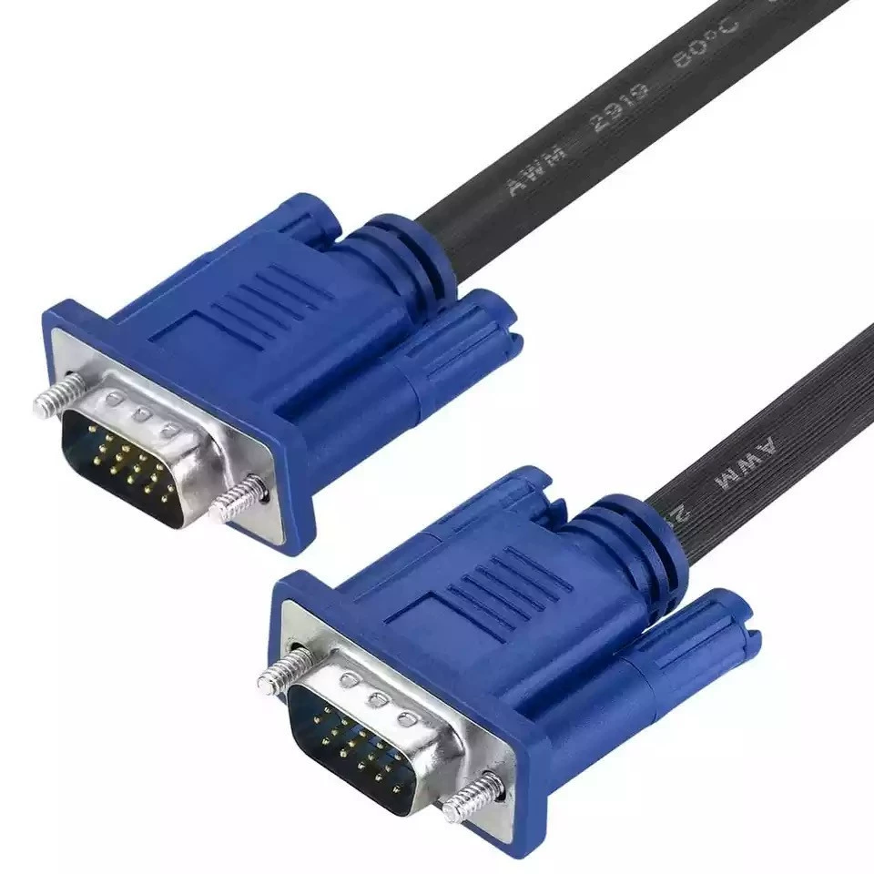 Основной медный A (медная медная сталь дисплей стандарт 3+6VGA линия 15-пин VGA соединительная линия общая/публичная 15 метров