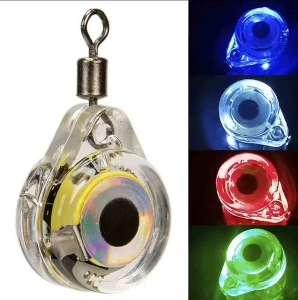 Wholesale Fish-Attracting Lights for Night Fishing, Led Waterproof Button-Type Fish Gathering Lights, Shuttle-Style Fish-Eye Lights, Underwater Fish-Attracting Lights