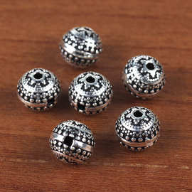 DIY饰品配件S925纯银佛牌手链材料 三通 多款选 单个价