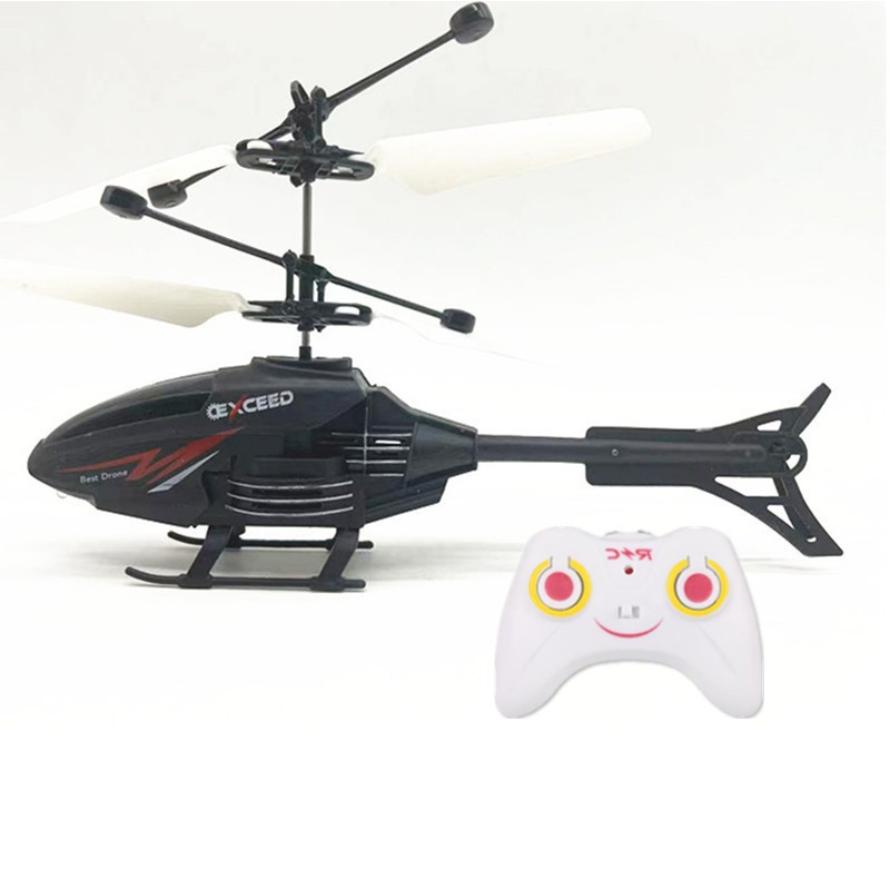Helicóptero de Control Remoto por Inducción de Plástico Recargable