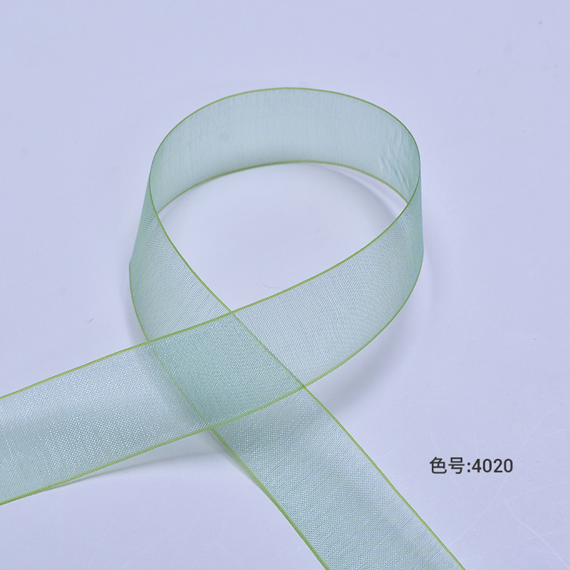 Yao Ming cinta al por mayor cinta de cumpleaños decoración de la boda caja de regalo embalaje cinta de nieve gradiente de color mágico 2cm