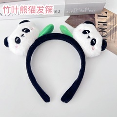 Adorable Panda Hairband Girl Chengdu Tour Photo Creative Cartoon Animal Figure Hair Accessory Children Panda Wholesale
