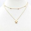 Trend copper necklace heart-shaped, European style, simple and elegant design