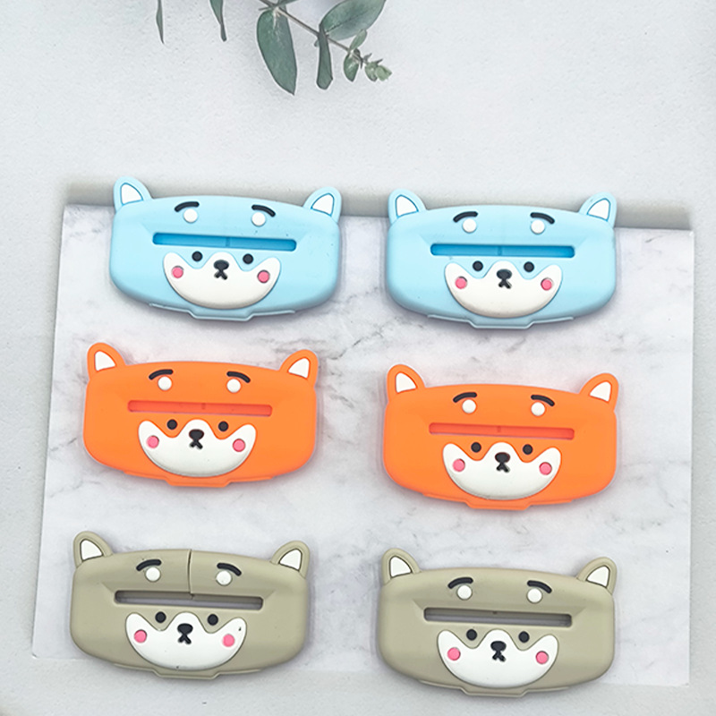 Sky blue + orange + antique white [six pack]