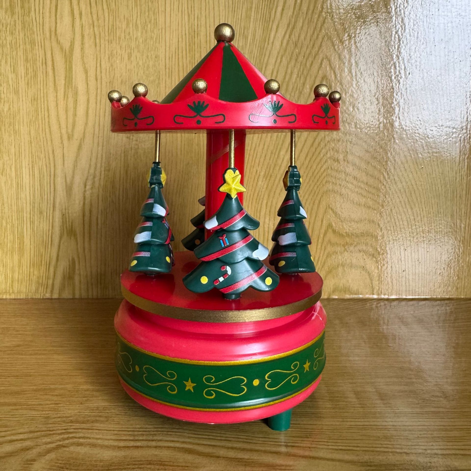Carousel caja de música caja de música decoración creativa estudiante Navidad regalo de cumpleaños decoración transfronteriza