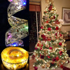Decorations, LED hair band with light, light strip with bow, 1m, 2m, 5m, handmade, 2023 collection