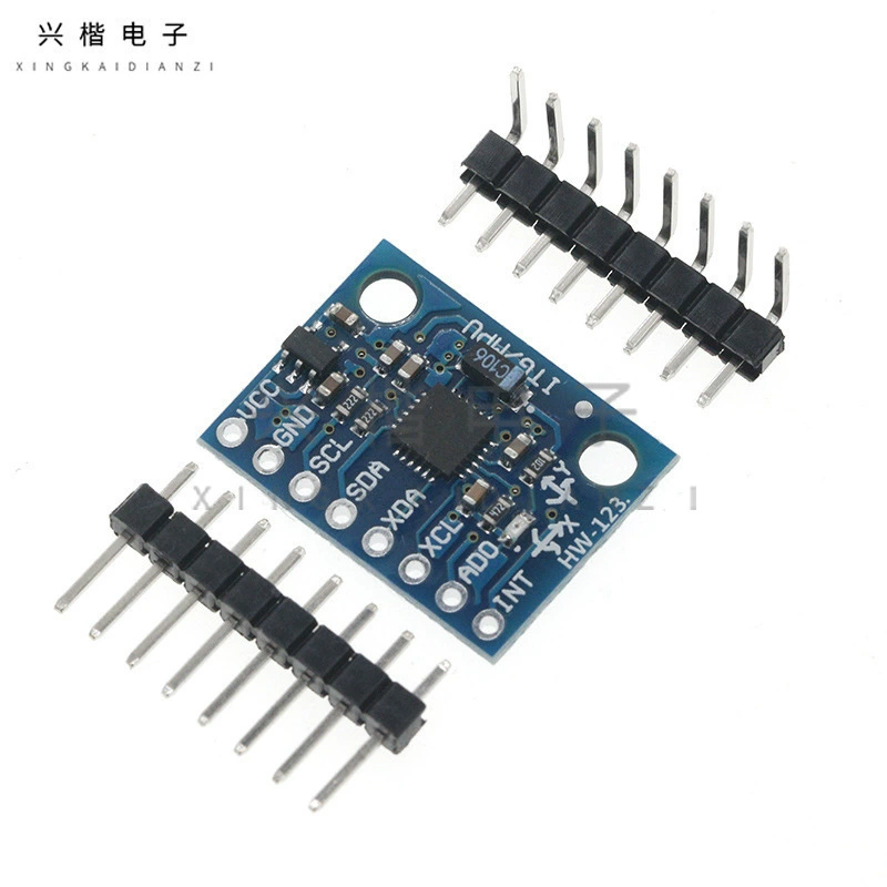 GY-521 MPU6050 модуль трёхмерный угловой датчик 6DOF трёхосевой акселерометр электронный гироскоп