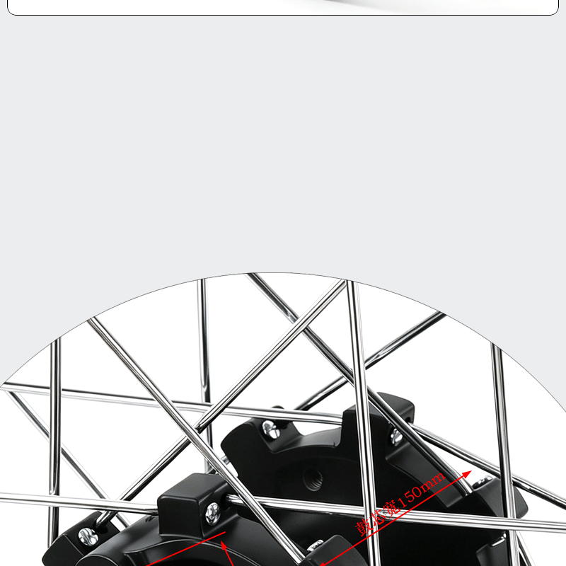 Off-road motorcycle accessories: steel rim, front wheel hub 1.60X 21inch, rear wheel hub 2.15X 18inch, wheel rim drum core