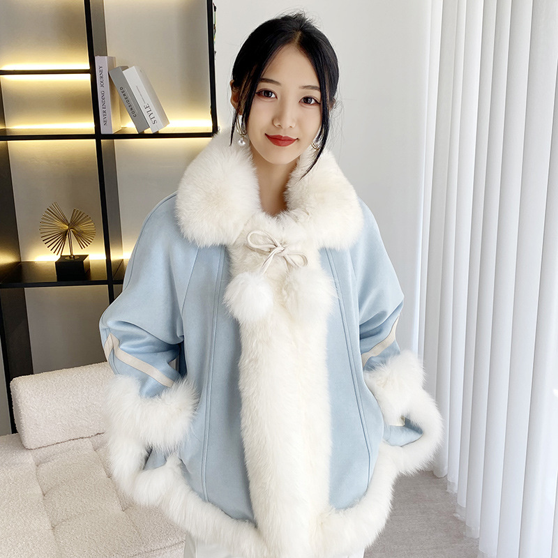 ジャケット・アウター aNO COLLAR VOLUME ECO FUR COAT ♀Fur Collar Volume Jacket – SOSOS design