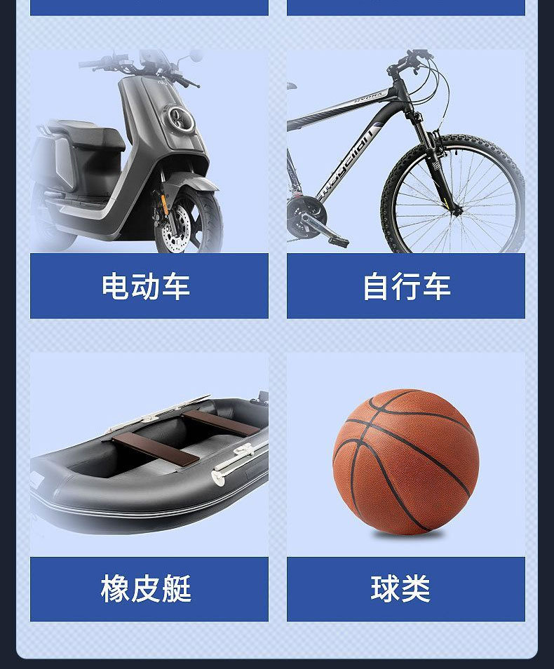 Xi Mi Car Air Pump Car Tire Air Pump Double Cylinder High Power Portable Car Air Pump Inflator