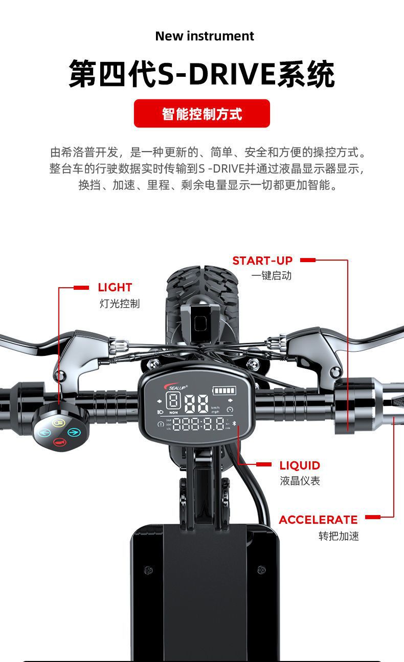 Adult Mini Electric Scooter for Commuting, Off-Road Folding Small Lithium Battery Electric Scooter