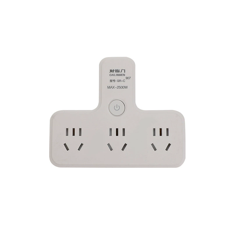 Bring a switch socket converter multifunctional plug -in wireless one -to -two four -turn multi -converter row plug