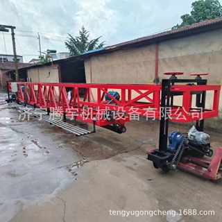 箱梁桥面施工整平机 桥梁混凝土提浆整平机.提浆摊铺机