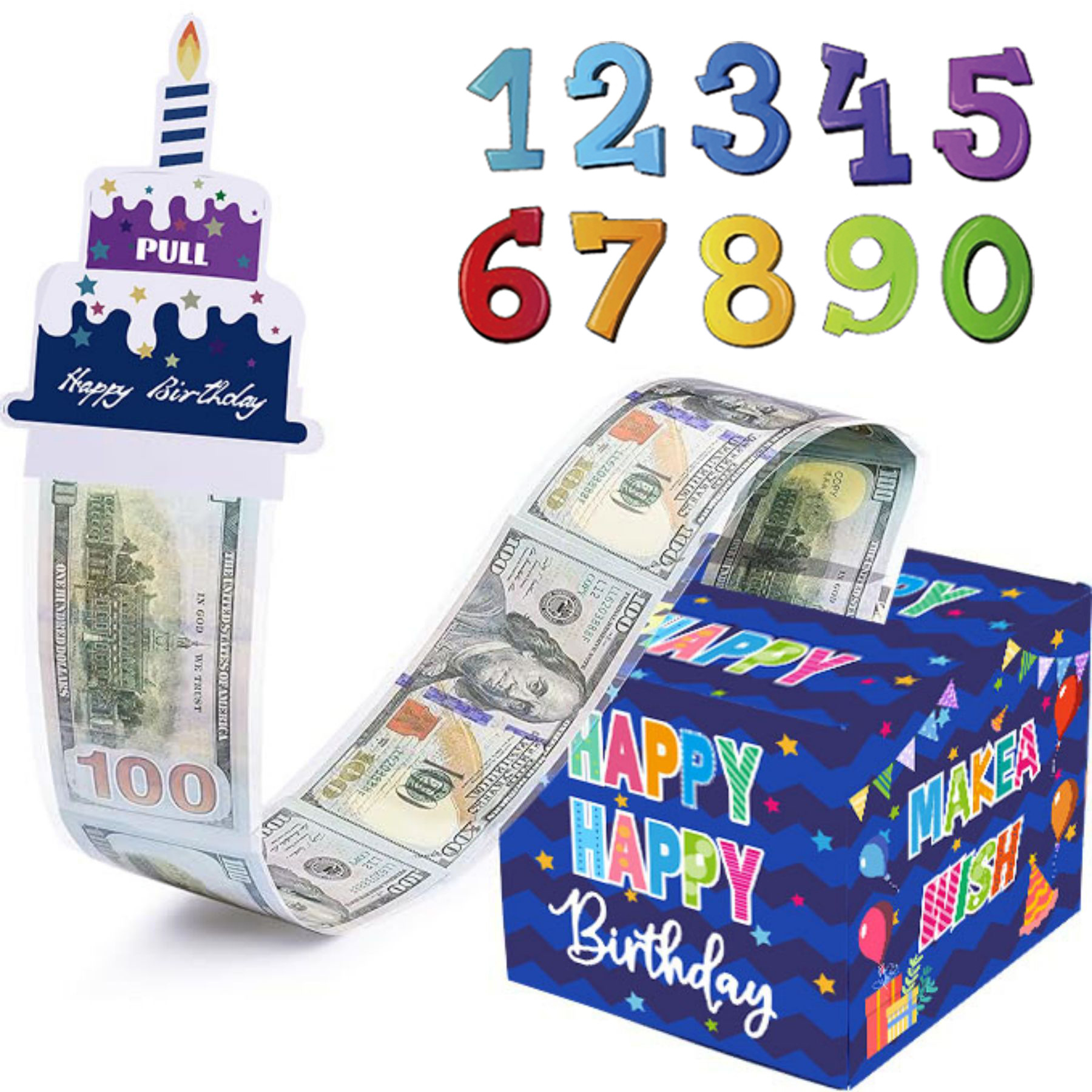 스팟 블루 더블 레이어 케이크 디지털 스티커 09