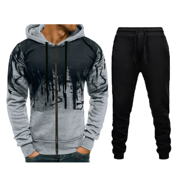 Light gray with black