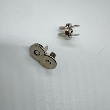 10mm双脚磁吸母扣 超强磁力可导电耐盐雾磁扣过盐雾测试磁钮磁扣