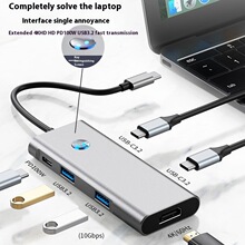 �羳usb3.2hub��չ�]6in�����type-cһ�IϢ���Pӛ��4K60HZ�Uչ�]