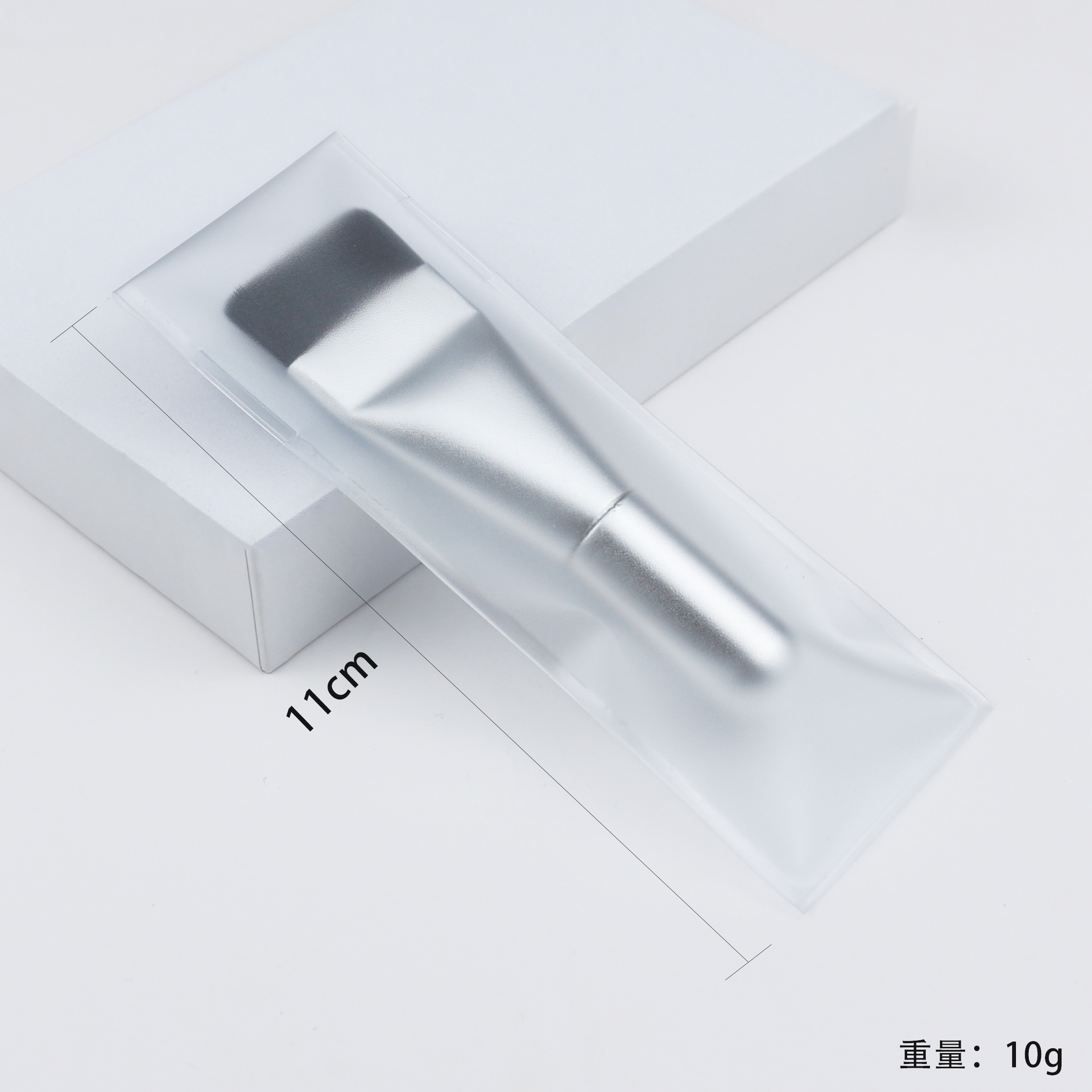 Pincel de base de una palabra con mango corto, paquete de PVC