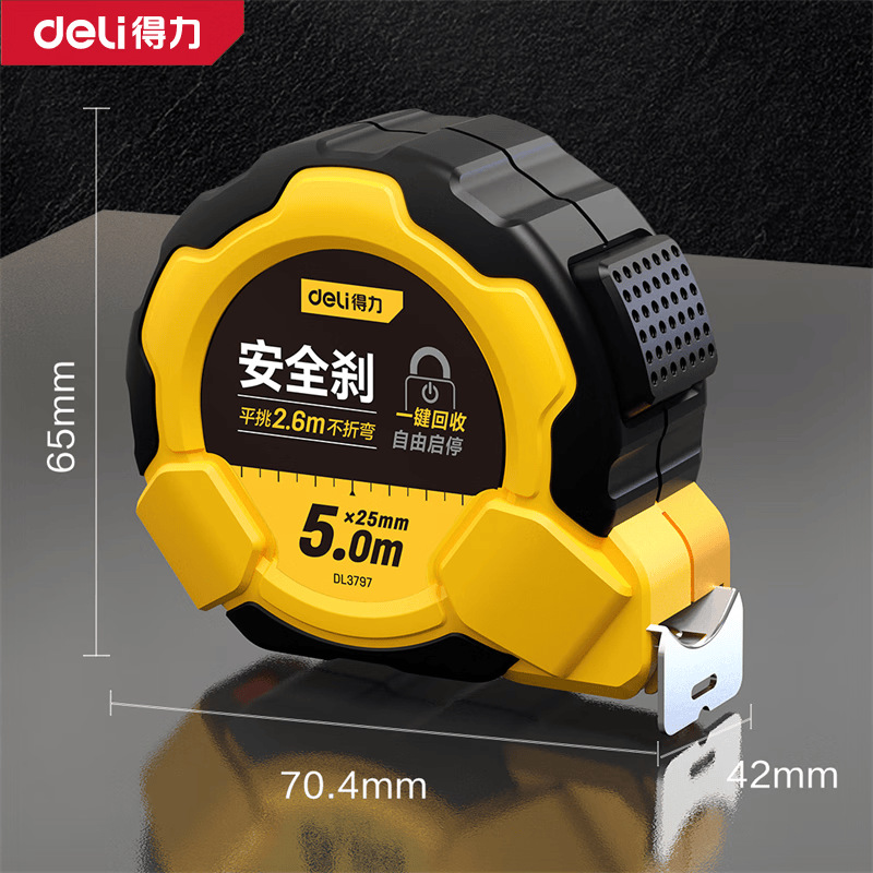 Рулетка Deli DL3797 5м х 25мм