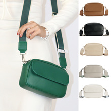 2025新款跨境外贸小方包女士单肩斜挎小包包多功能手机包宽肩带