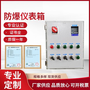 BXK aluminum alloy, XBK carbon steel material, explosion-proof instrument box with key operation, stainless steel 304SS welding